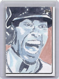2019 Topps Francisco Lindor Sketch Card by John Pleak 1/1