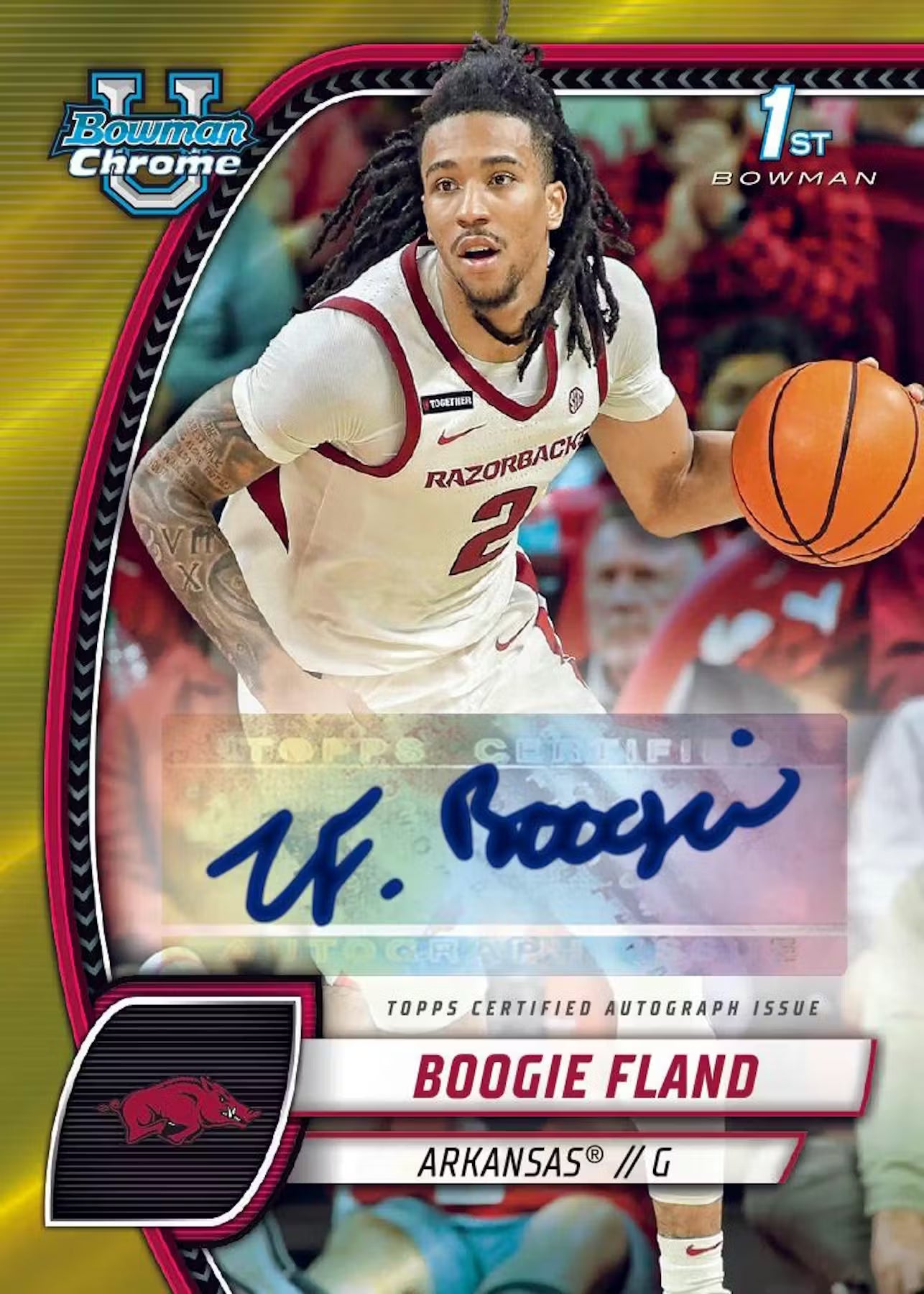 2024/25 Bowman University Chrome Basketball Hobby Box