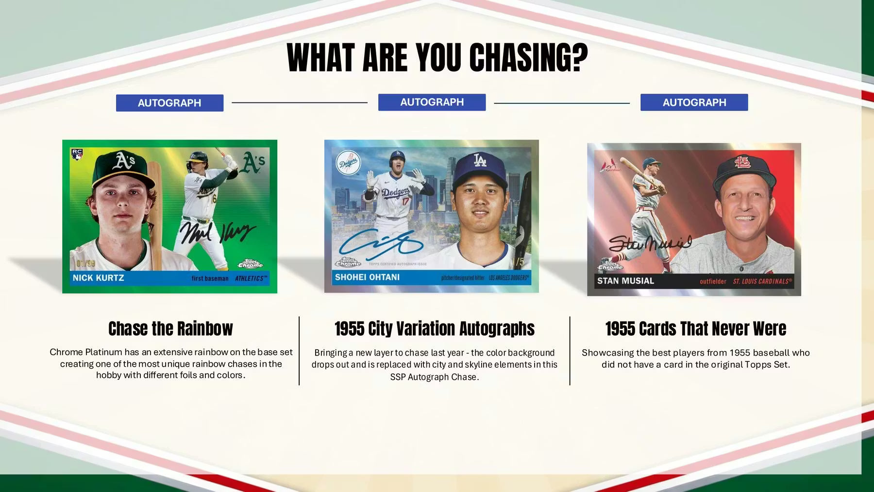 2025 Topps Chrome Platinum '55 Baseball Hobby Box (Presell)