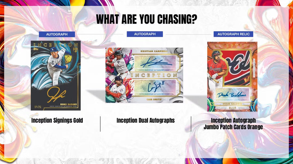 2025 Topps Inception Baseball Hobby Box (Presell)