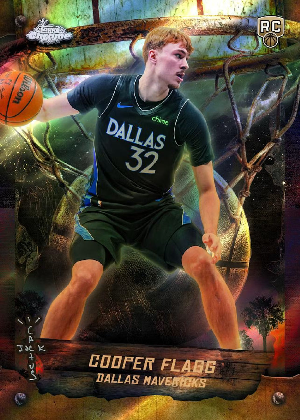 2025/26 Topps Chrome Cactus Jack Basketball Hobby Box (Presell)