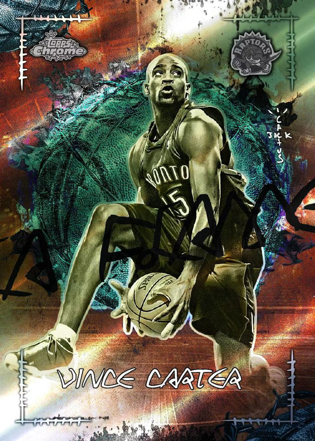 2025/26 Topps Chrome Cactus Jack Basketball Hobby Box (Presell)