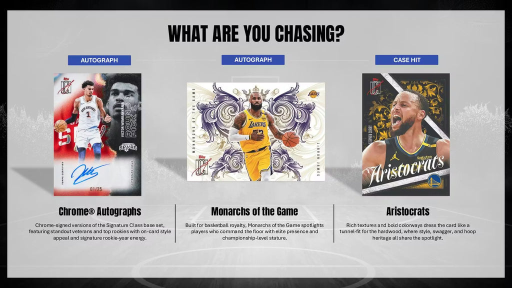 2025/26 Topps Signature Class Basketball Hobby Box