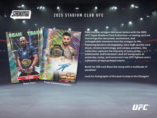 2025 Topps Stadium Club UFC Blaster Box