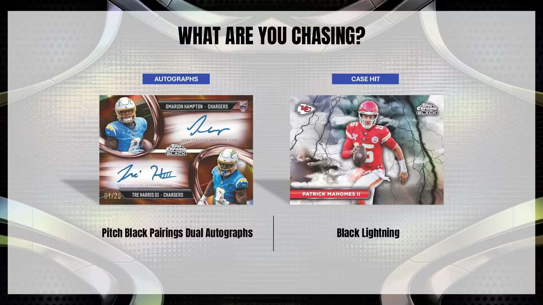 2025 Topps Chrome Black Football Hobby Box