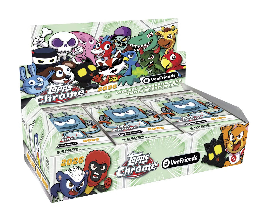 2026 Topps VeeFriends Chrome Hobby Box (Presell)