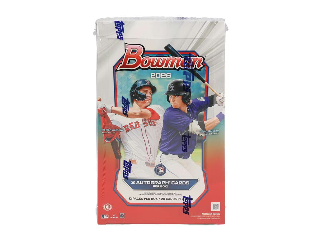 2026 Bowman Baseball Hobby Jumbo Box