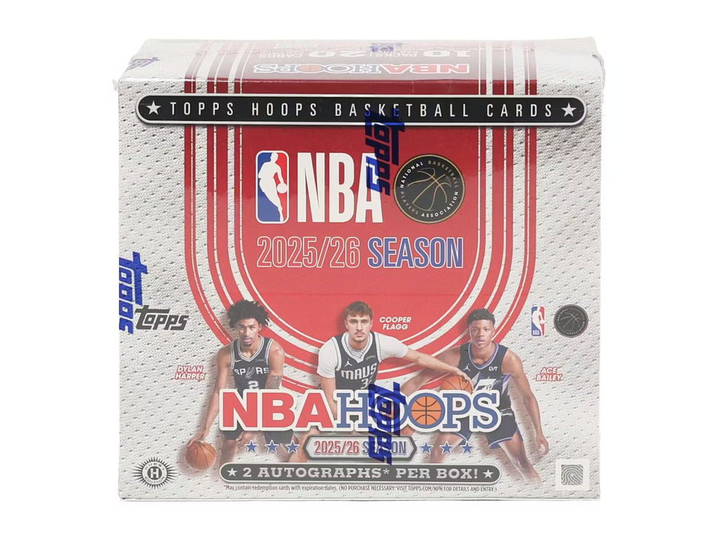 2025/26 Topps Hoops Basketball Hobby Jumbo Box