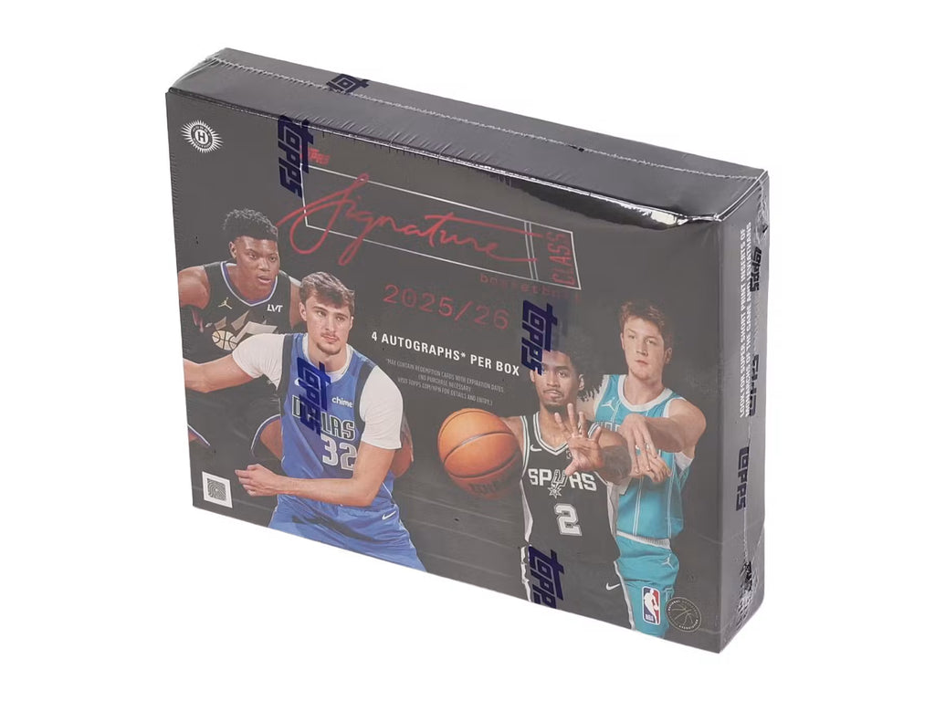 2025/26 Topps Signature Class Basketball Hobby Jumbo Box