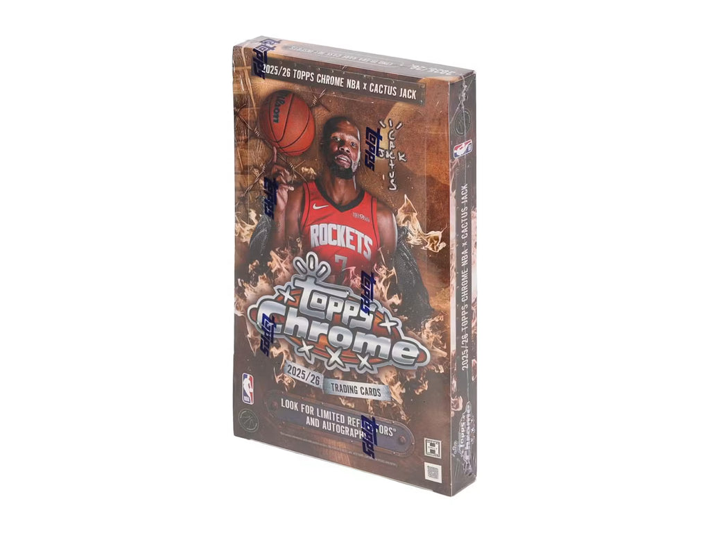 2025/26 Topps Chrome Cactus Jack Basketball Hobby Box (Presell)