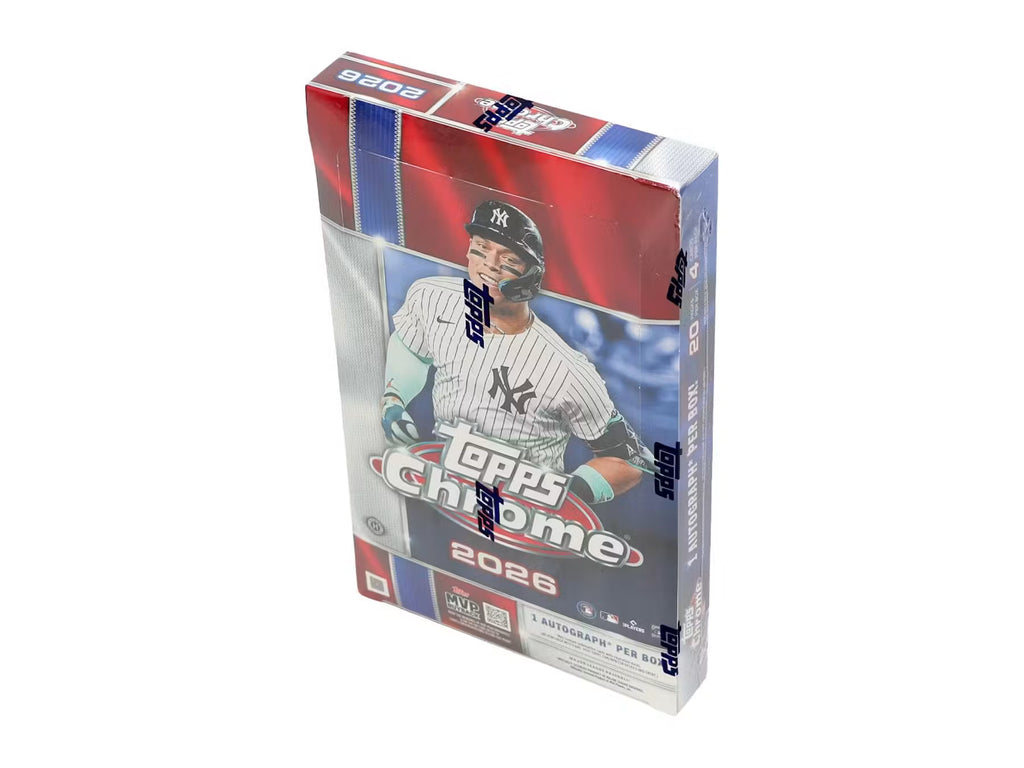 2026 Topps Chrome Baseball Hobby Box (Presell)