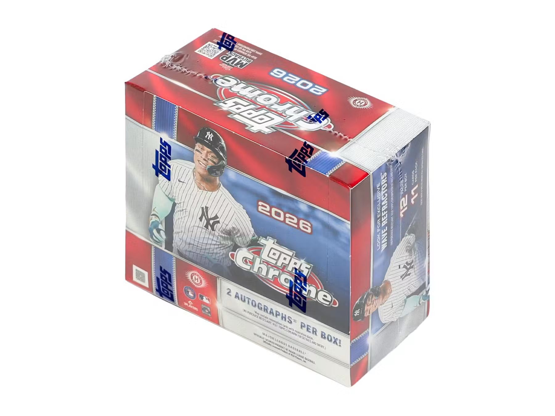 2026 Topps Chrome Baseball Hobby Jumbo Box (Presell)