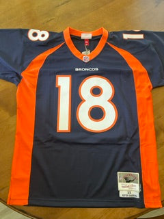 Peyton Manning Denver Broncos Signed Mitchell & Ness Jersey
