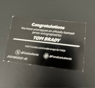 Tom Brady Tampa Bay Buccaneers Signed Jersey w/inscription