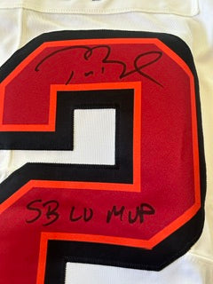 Tom Brady Tampa Bay Buccaneers Signed Jersey w/inscription