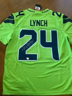 Marshawn Lynch Seattle Seahawks Signed Nike Jersey