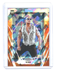 2026 Topps Chrome Sapphire Edition WWE Orange #1 The Rock 03/25