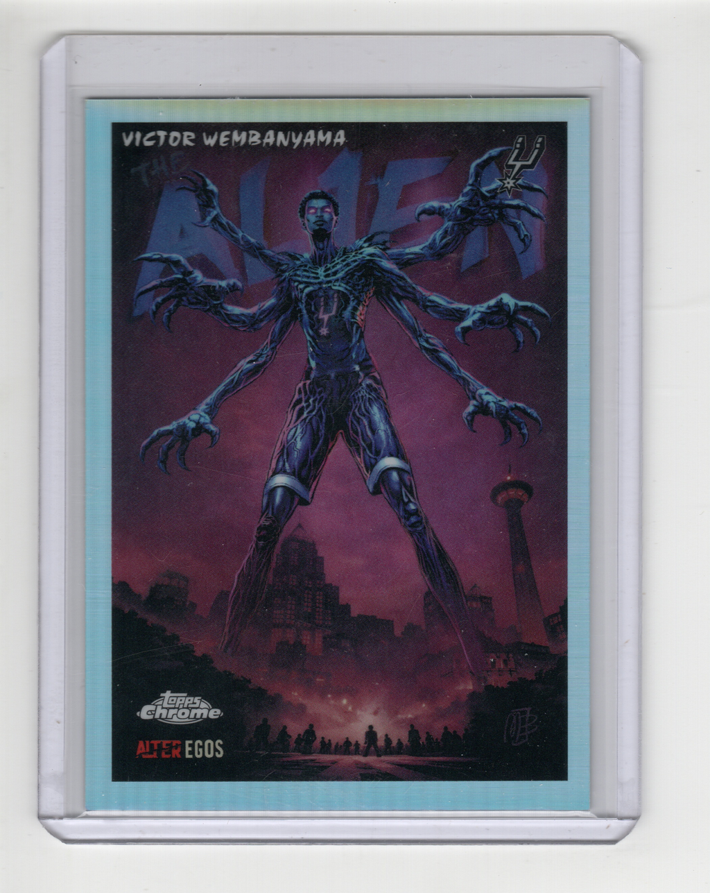 2025/26 Topps Chrome Alter Egos Victor Wembanyama ALIEN SSP