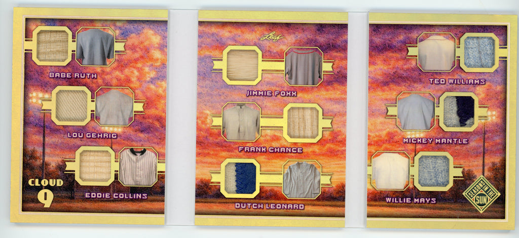 2026 Leaf Seasons In The Sun Cloud 9 Relic Triple Booklet 1/1