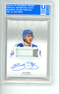 2025/26 UD Splendor Joe Sakic Auto Material Silver /20